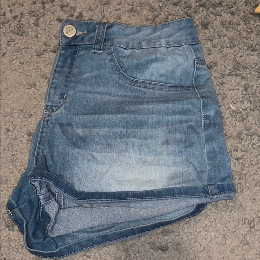 Stretchy Jean Shorts